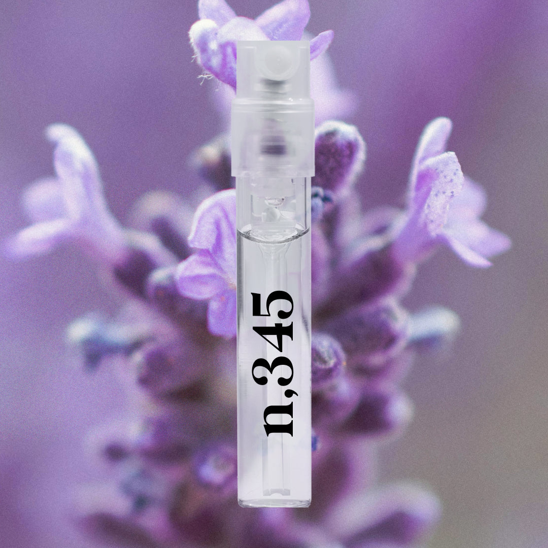 n,345 Sample | Citrus, Lavender, Patchouli