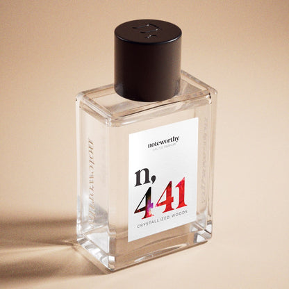 Noteworthy n,441 Eau De Parfum | Crystalized Woods | Spices Musk Amber Fragrance