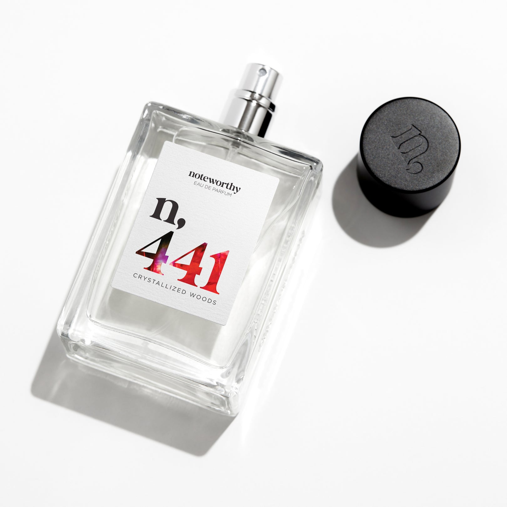 100 ml. Bottle of n,441 Spicy & Sweet Eau De Parfum by Noteworthy Scents