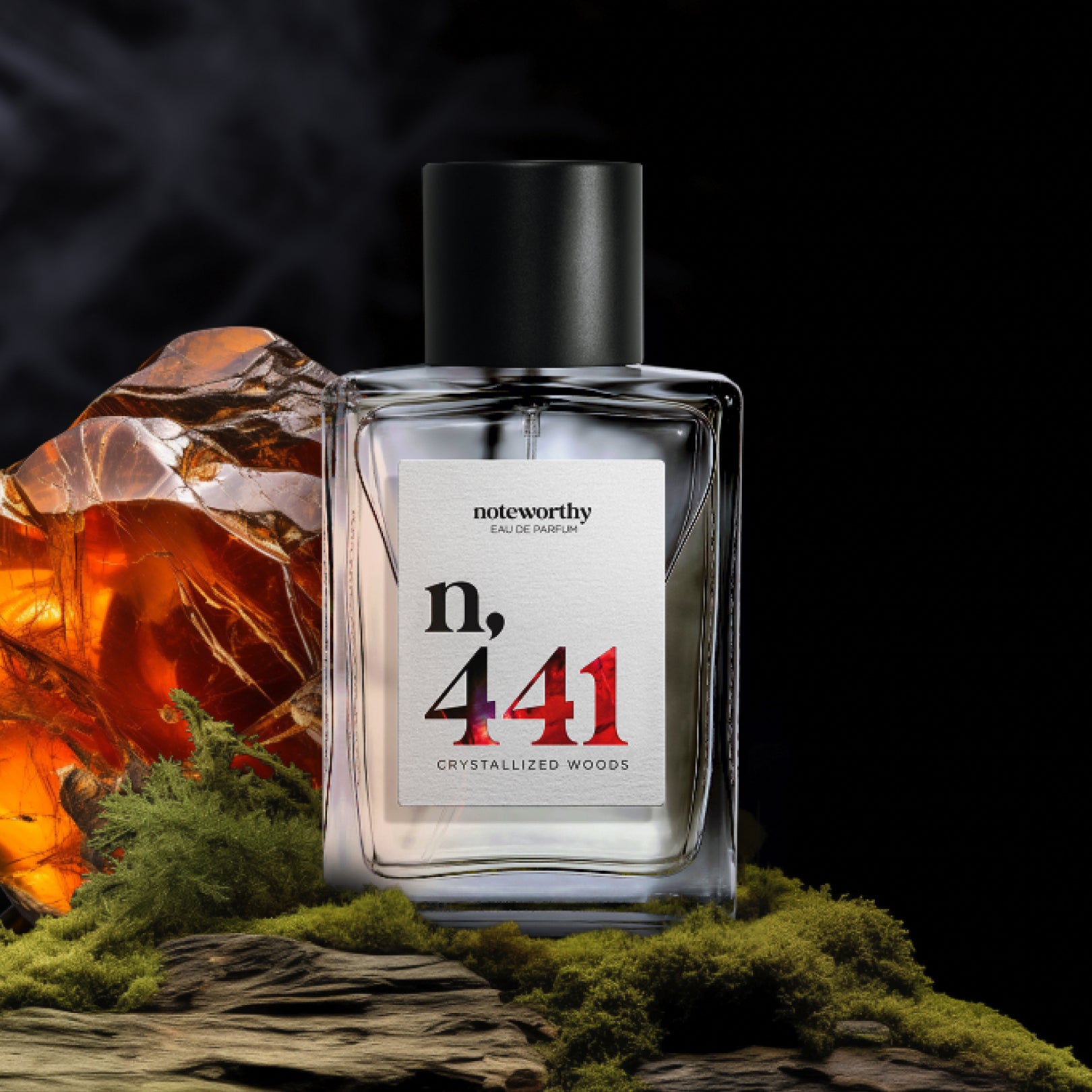 100 ml. Bottle of n,441 Spicy & Sweet Eau De Parfum by Noteworthy Scents