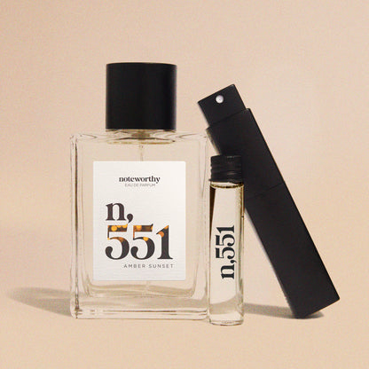 Noteworthy n,551 Eau De Parfum Travel Sprays