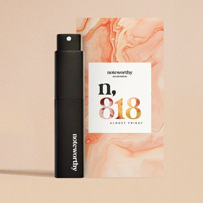 Noteworthy n,818 Eau De Parfum | Almost Friday | Jasmine Milk Woods Fragrance