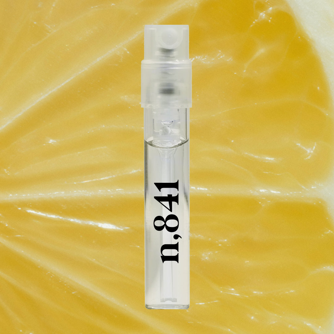 n,841 Sample | Lemon, Tarragon, Cedarwood