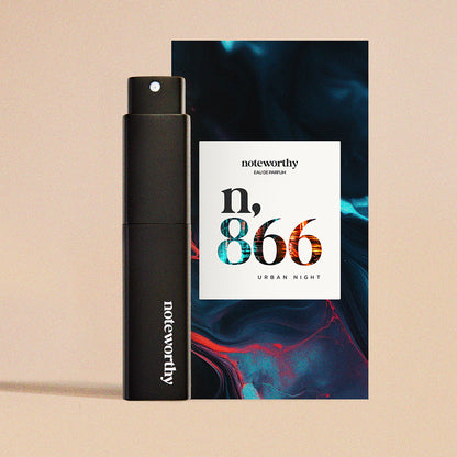 Noteworthy n,866 Eau De Parfum | Urban Night | Bergamot Vetiver Fragrance